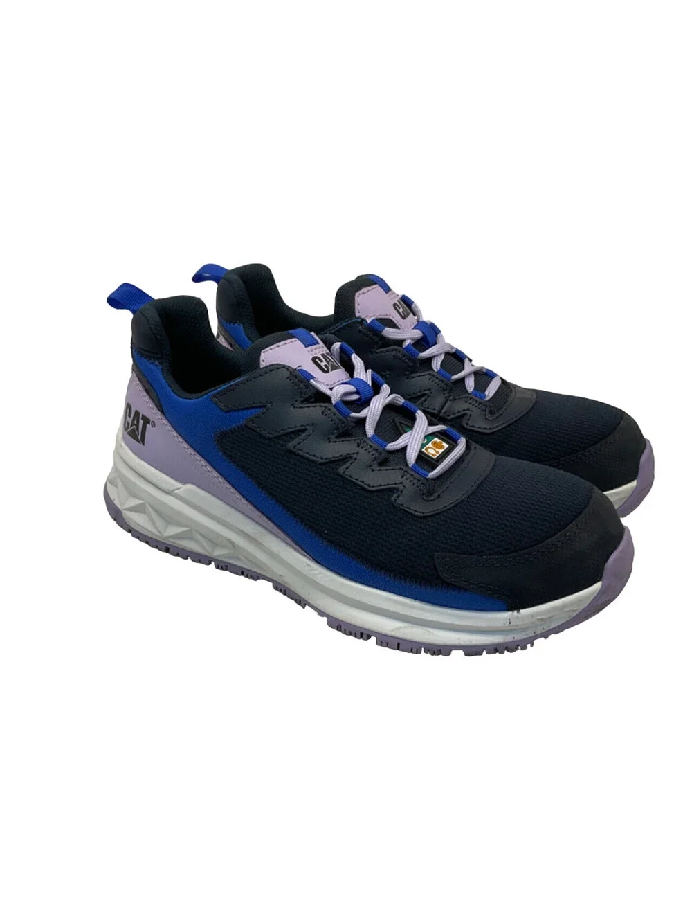 CATERPILLAR Women's Streamline Runner Carbon Comp. Toe Work Shoes Navy Size 8W